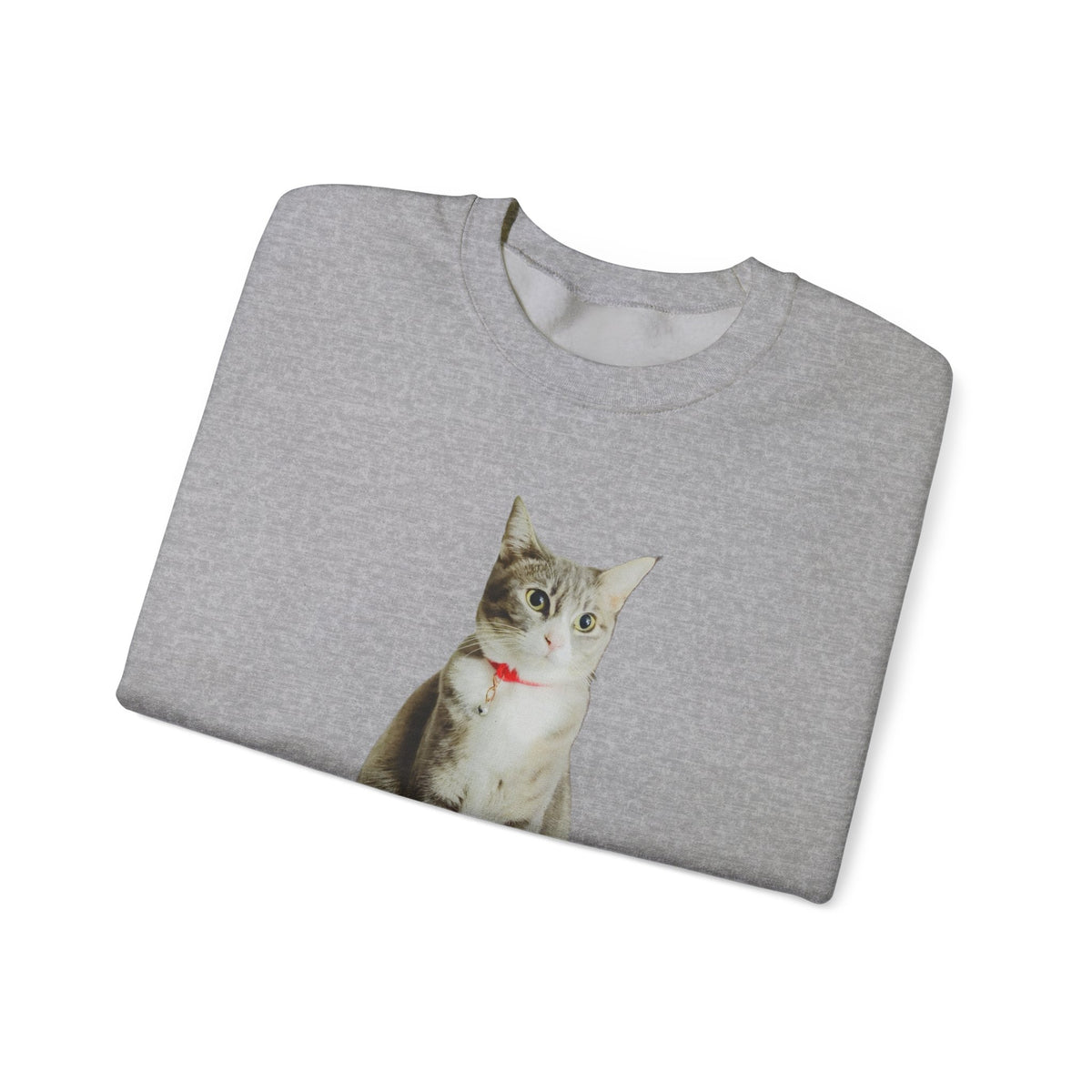 Cat Photo Sweatshirt — Personalized "Nala" Crewneck